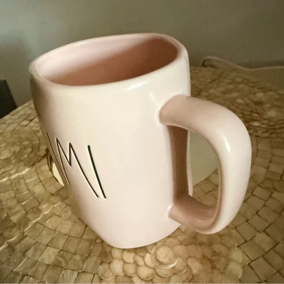 MIMI Pink Ceramic Coffee Mug - Dining Home - Picture 2 of 4